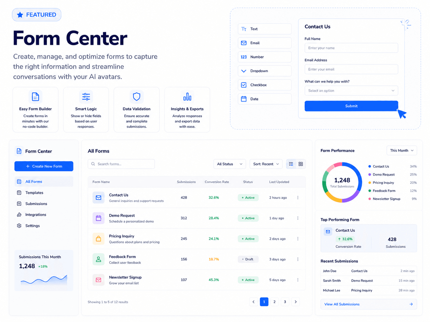 Form Center